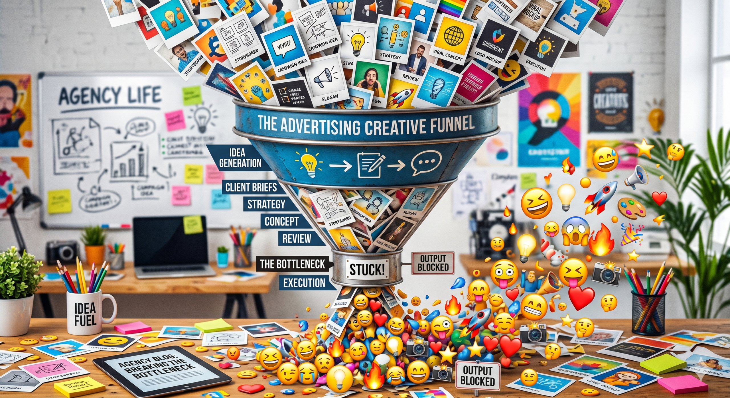advertising creative bottlenecks